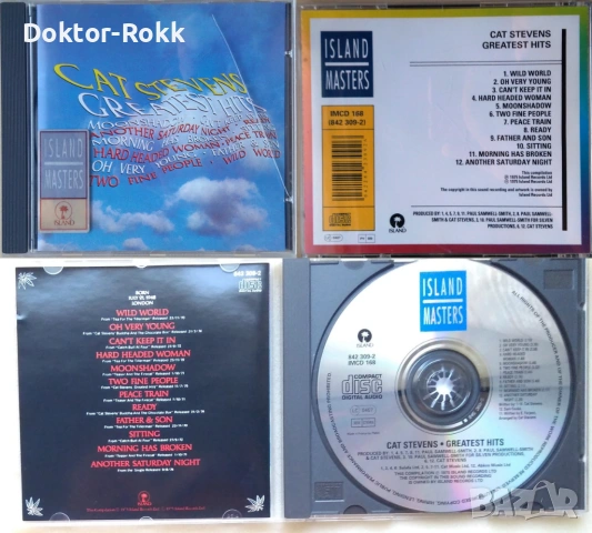 Cat Stevens – CD - оригинални дискове, снимка 3 - CD дискове - 53141042