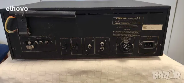 Стерео тунер Onkyo T-9, снимка 3 - Ресийвъри, усилватели, смесителни пултове - 47300615