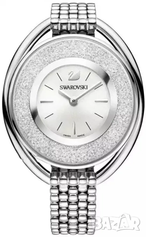 Кристален дамски ръчен часовник Swarovski, Сваровски, бижу, снимка 2 - Дамски - 52220898