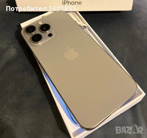 iPhone 15 PRO MAX Natural Titanium, снимка 6 - Apple iPhone - 53250646