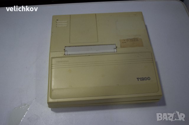 Античен лаптоп Toshiba T1200 1987; 35 годишен !, снимка 5 - Лаптопи за дома - 38118058