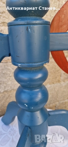 Голям дървен свещник внос от Скандинавия , снимка 9 - Декорация за дома - 52842148