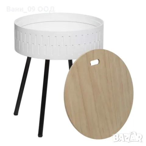 Холна масичка с място за съхранение, снимка 2 - Маси - 48503059