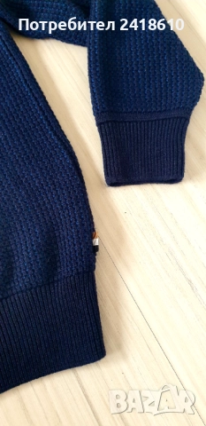 Hugo Boss H - Emaurello Wool / Cotton Knit  Mens Size L  НОВО! ОРИГИНАЛ! Мъжки Вълнен Пуловер!, снимка 8 - Пуловери - 52637919