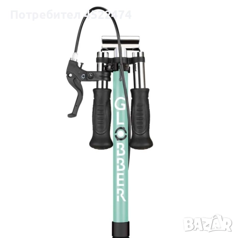 Тротинетка с ръчна спирачка FLOW ELEMENT JUNIOR LIGHTS, ментова, снимка 5 - Други спортове - 51770553