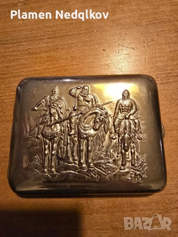 Руска табакера във отлично състояние., снимка 3 - Антикварни и старинни предмети - 53013820