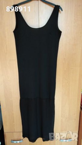 Черна рокля с тюл  RUT&CIRCLE, снимка 2 - Рокли - 26220704