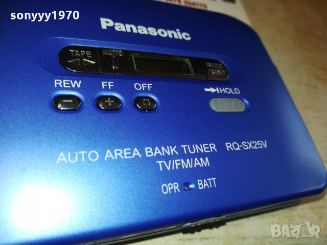 ПОРЪЧАН-panasonic rq-sx25v walkman-made in japan-mettal, снимка 6 - MP3 и MP4 плеъри - 28621570