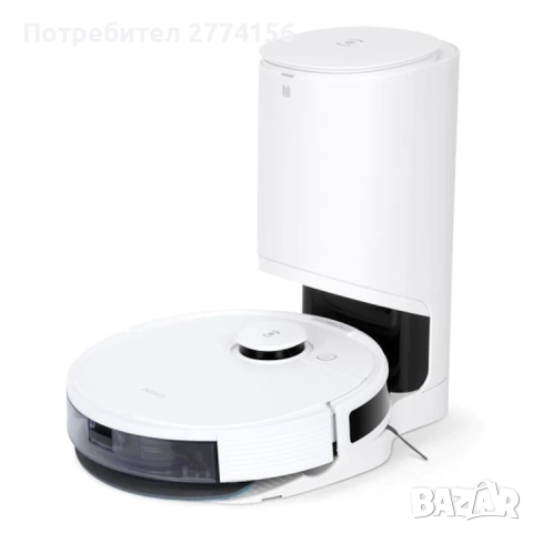 Робот прахосмукачка ECOVACS, DEEBOT T9+, Li-Ion, 5200 mAH, Автономия 175 мин