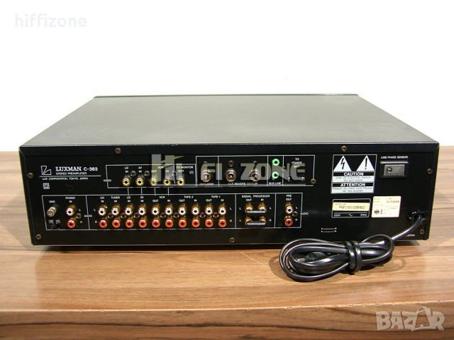  Предусилвател Luxman c-383 , снимка 6 - Ресийвъри, усилватели, смесителни пултове - 53044928