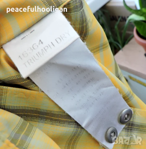 Salewa - мъжка карирана риза за спорт и туризъм  с къс ръкав размер XL , снимка 11 - Ризи - 50837614