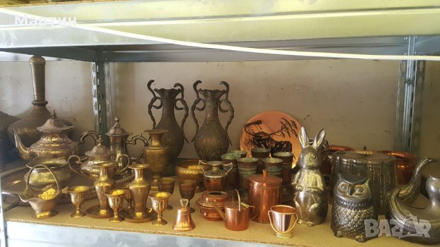 Продавам голяма колекция стари съдове бронзови , медни , посребрени    - 1000 бр. !, снимка 7 - Антикварни и старинни предмети - 33049152