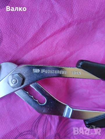 FACOM 180 А - раздвижени клещи (гарги)., снимка 2 - Клещи - 51512257