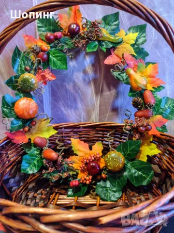 Красив венец и кошници, снимка 3 - Декорация за дома - 50032740