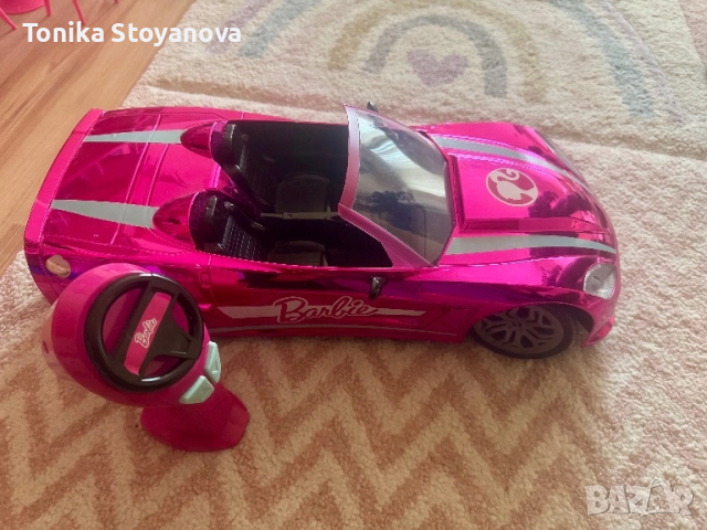 Колата на Барби, Barbie Mondo , кола с дистанционно , снимка 5 - Кукли - 51489096