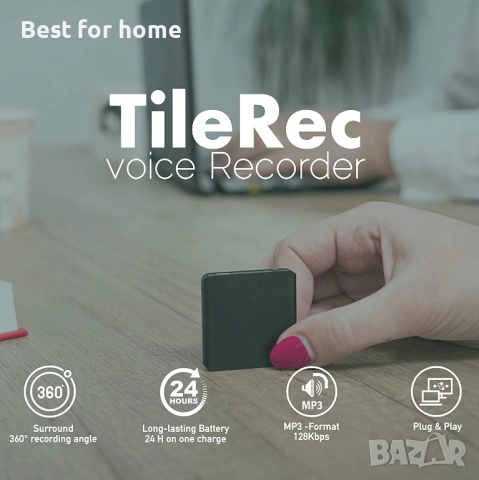 Професионален мини аудио рекордер (8GB/16GB) – Гласова активация, снимка 3 - Други - 52929772