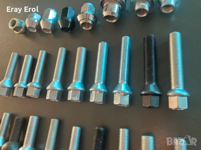🔩 Нови Болтове и Гайки за ДЖАНТИ 🚗💨, снимка 3 - Аксесоари и консумативи - 51239771