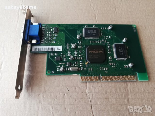 Видео карта Matrox MGI G100A/4/HP 4MB AGP, снимка 5 - Видеокарти - 33127577