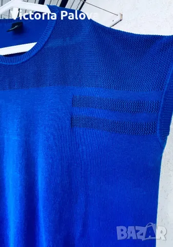 Блуза голям размер MADELEINE Германия 100% памук, снимка 6 - Блузи с дълъг ръкав и пуловери - 47744405