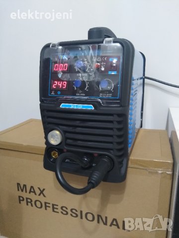 250Ампера - ЕЛЕКТРОЖЕН + ТЕЛОПОДАВАЩО с без газово заваряване MAX PROFESSIONAL  , снимка 2 - Други машини и части - 27217349