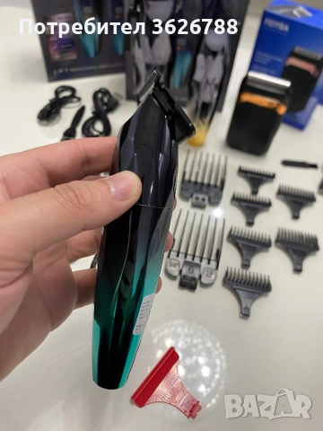 Професионален комлект за постригване, снимка 13 - Фризьорски принадлежности - 53395529