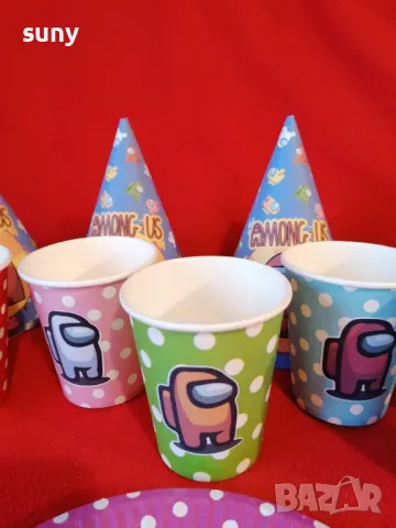 Парти артикули Among us, снимка 5 - Други - 49565215