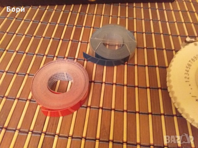 ROTEX 6.3мм  1960г за надписи,етикети,обозначаване, снимка 7 - Други ценни предмети - 27836186