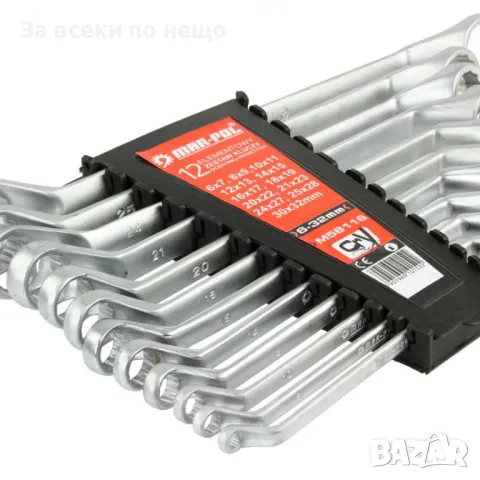 Комплект звездогаечни ключове лули 6 – 32 мм Mar-Pol, снимка 3 - Други инструменти - 50360470