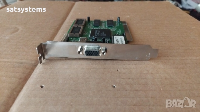 Видео карта S3 Trio 64V+ Trio S3-4SA 2MB PCI, снимка 2 - Видеокарти - 34077695