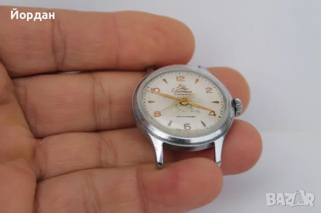 СССР мъжки часовник ''Спортивен'' , снимка 3 - Мъжки - 49741851