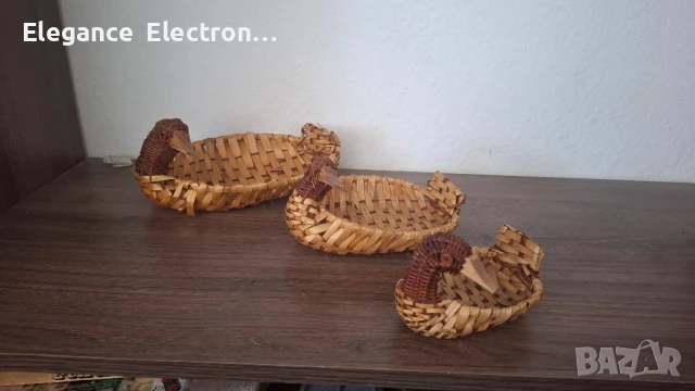 Ръчно плетени панерчета – патенца (комплект) 🐥