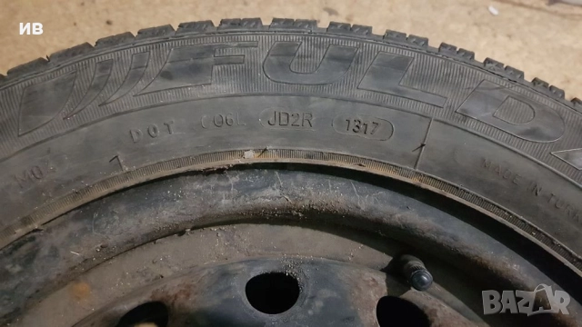 4 бр. зимни гуми + джанти 185/65/14 , снимка 4 - Гуми и джанти - 52672502