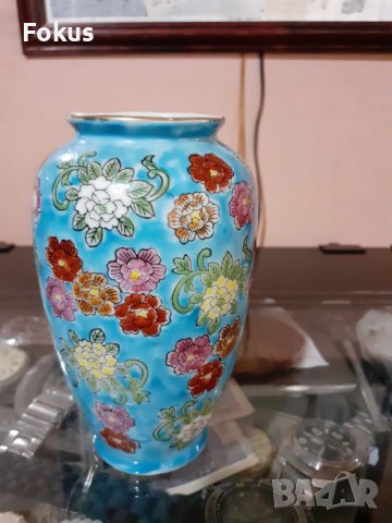 Сатцума Satsuma стара малка ваза порцелан маркировка, снимка 3 - Антикварни и старинни предмети - 43170864