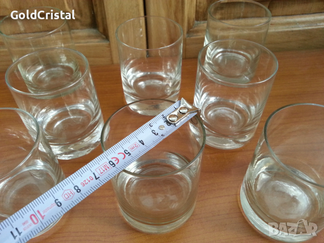 Стъклени чаши чашки, снимка 3 - Чаши - 36401559