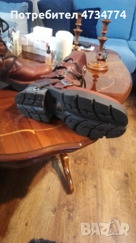 рокерски ботуши, снимка 4 - Мъжки боти - 53438613