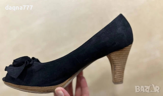 Andrea Conti VERA PELLE обувки Естествен велур Номер 41 Стелка 27 см, снимка 4 - Дамски елегантни обувки - 51764076