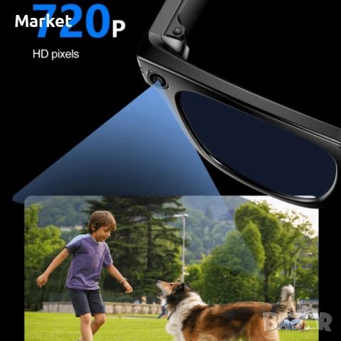 Смарт очила с AI - Превод, камера, видео и обаждания в реално време