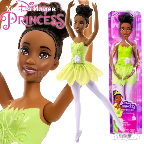 Кукла Disney Princess Тиана балерина Принцесата и жабокът Оригинална Mattel