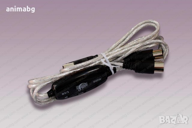 ANIMABG MIDI IN-OUT към USB преобразувател
