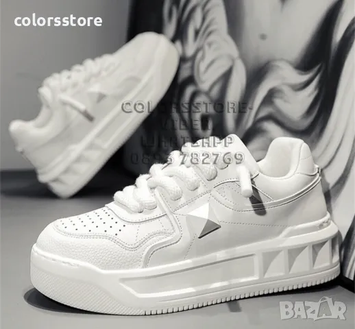 Дамски бели кецове  Valentino-BR4E