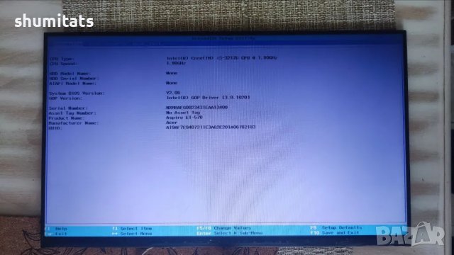 acer aspire e1-570 i3-3217u работещо дъно , снимка 1