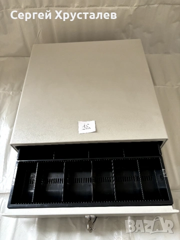 метална каса за банкноти и монети , снимка 2 - Сейфове и каси - 53229954