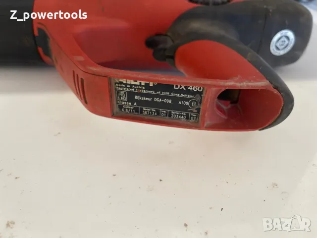 Hilti DX460 MX (автоматичен пистолет за пирони, снимка 3 - Други инструменти - 48883698
