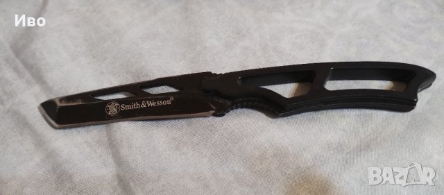 Smith & Wesson Sw990 Black Neck Survival Tactical Knife, снимка 12 - Ножове - 43885340