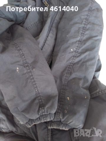 Яке с качулка ватирано топло размер М, снимка 7 - Якета - 52837617