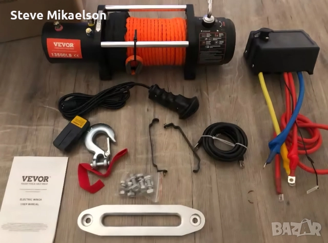 ЧИСТО НОВА Лебедка 13500LBS, снимка 2 - Аксесоари и консумативи - 51422680