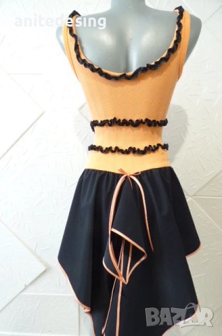 Детскa  рокля за спортни танци или фигурно пързаляне, снимка 4 - Детски рокли и поли - 51217814