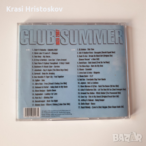 ibiza 2007 club summer double cd, снимка 3 - CD дискове - 44867189
