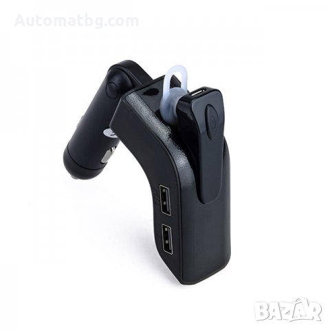FM Трансмитер Automat, Bluetooth V9 с отделна слушалка за ухото, снимка 5 - Аксесоари и консумативи - 27218101