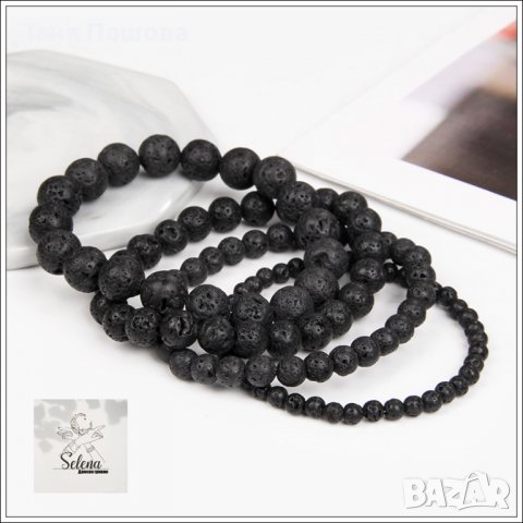 Гривни с естествен камък, снимка 14 - Гривни - 40192601